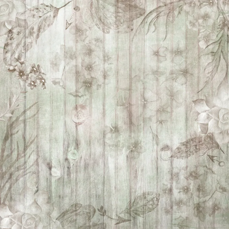Fototapeta Kwiaty boho
