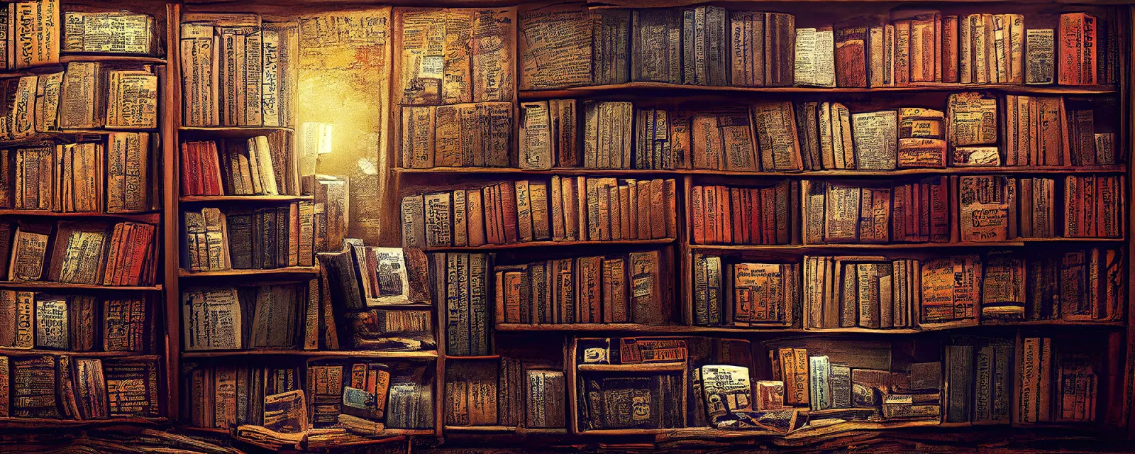 Fototapeta Stara biblioteka — powiększenie wzoru
