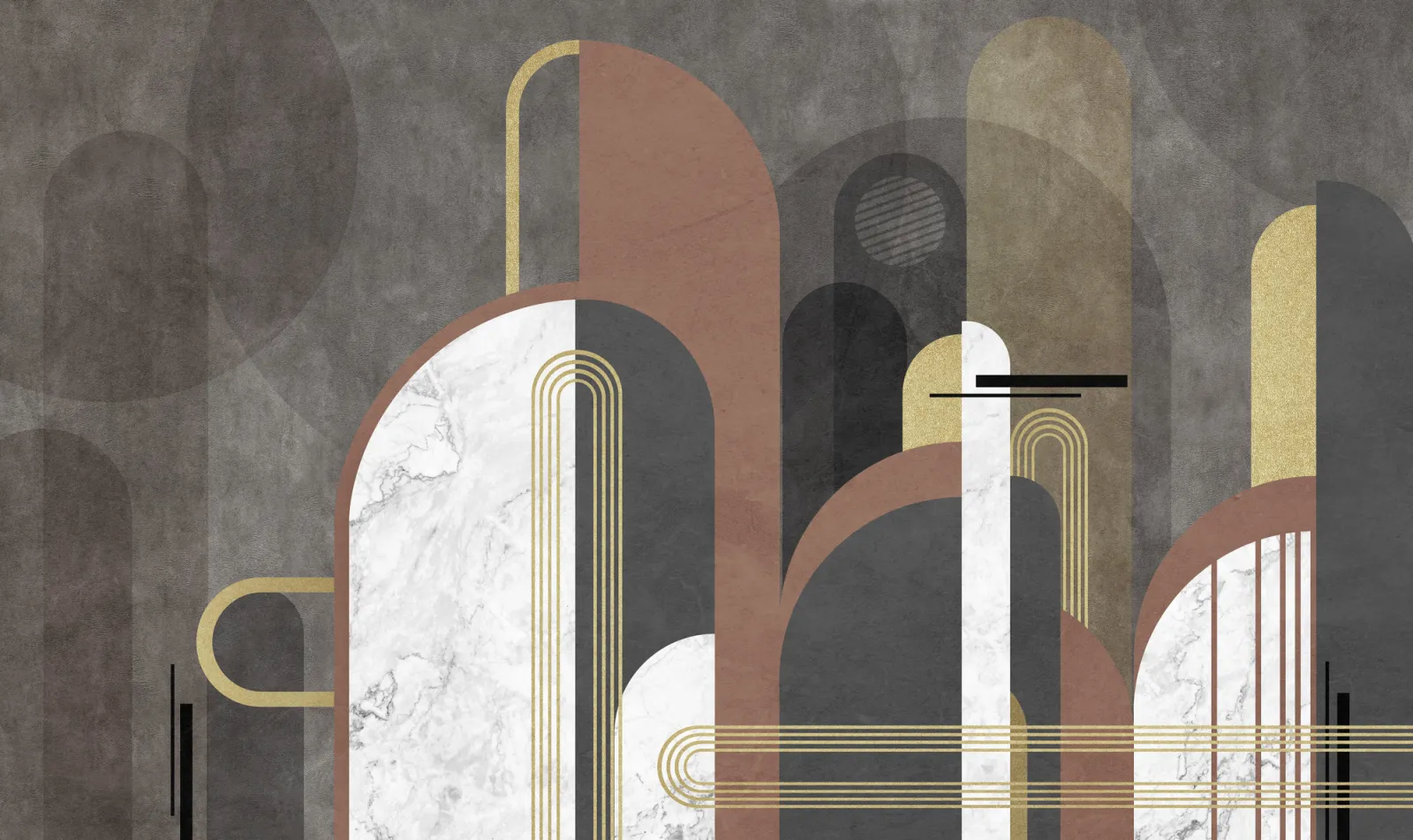 Fototapeta Geometryczna abstrakcja — powiększenie wzoru