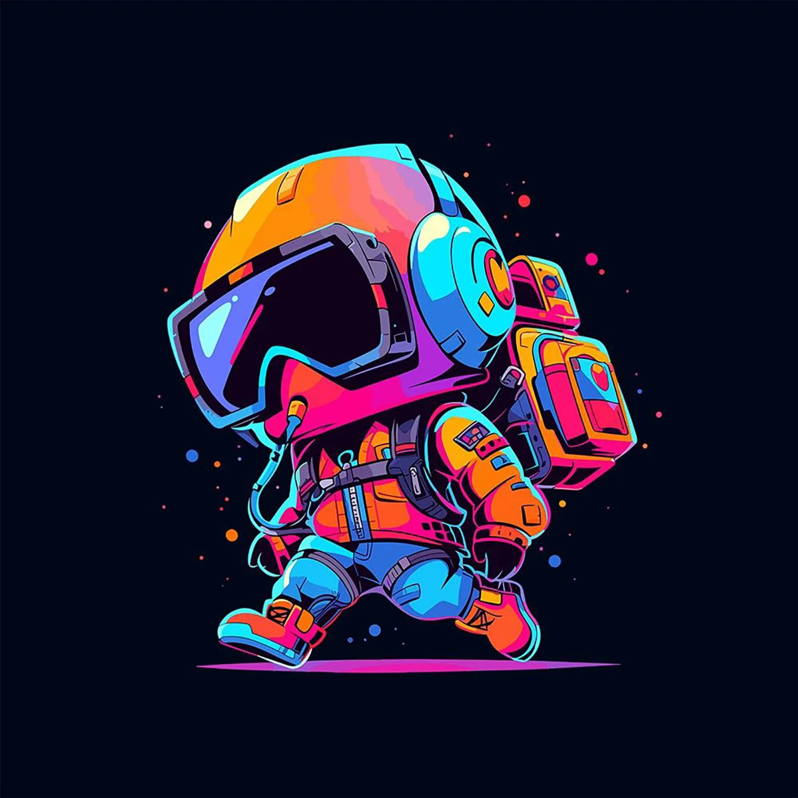 Fototapeta Astronauta — powiększenie wzoru
