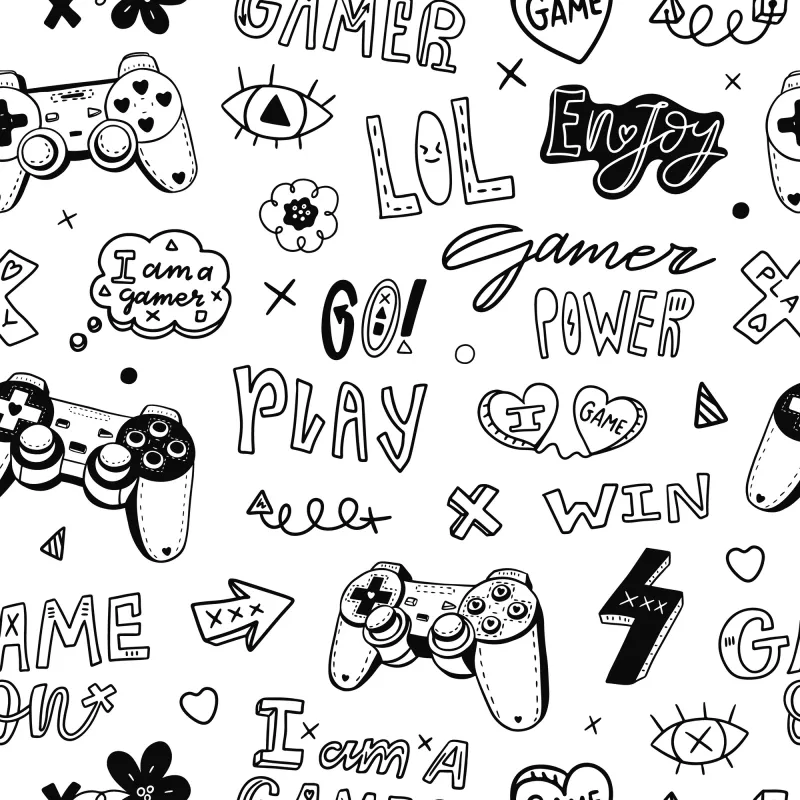 Fototapeta Game Pattern