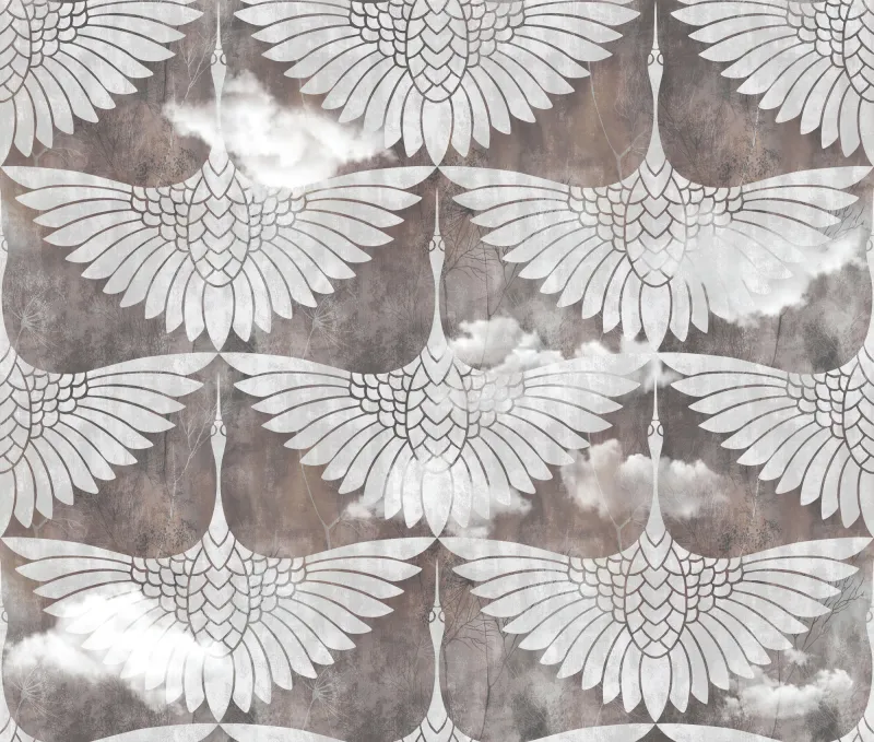 Fototapeta Wzór Łabędzie