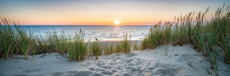 Fototapeta Zachód słońca na plaży