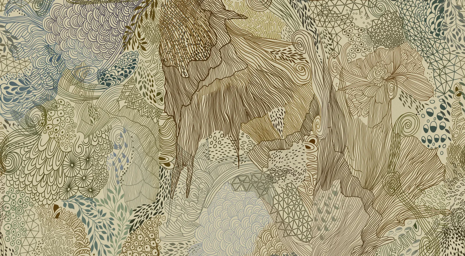 Fototapeta Malarstwo chińskie — powiększenie wzoru