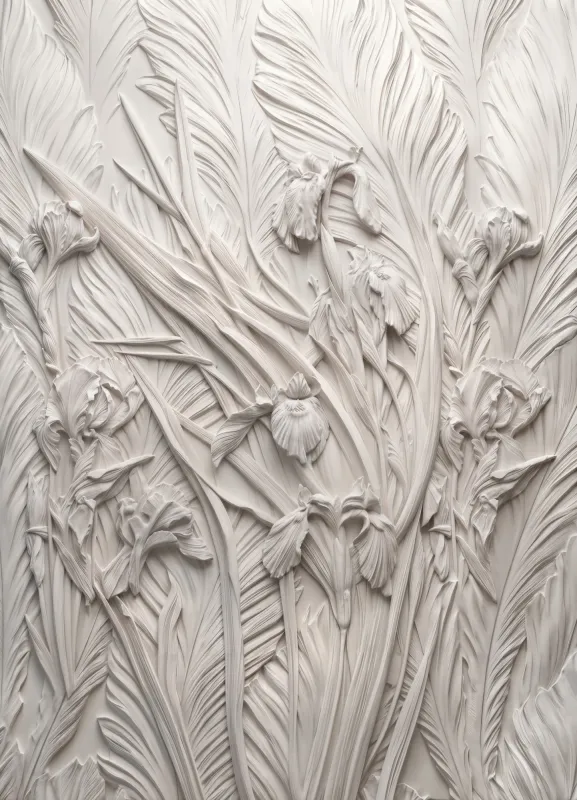 Fototapeta Irysowy Relief