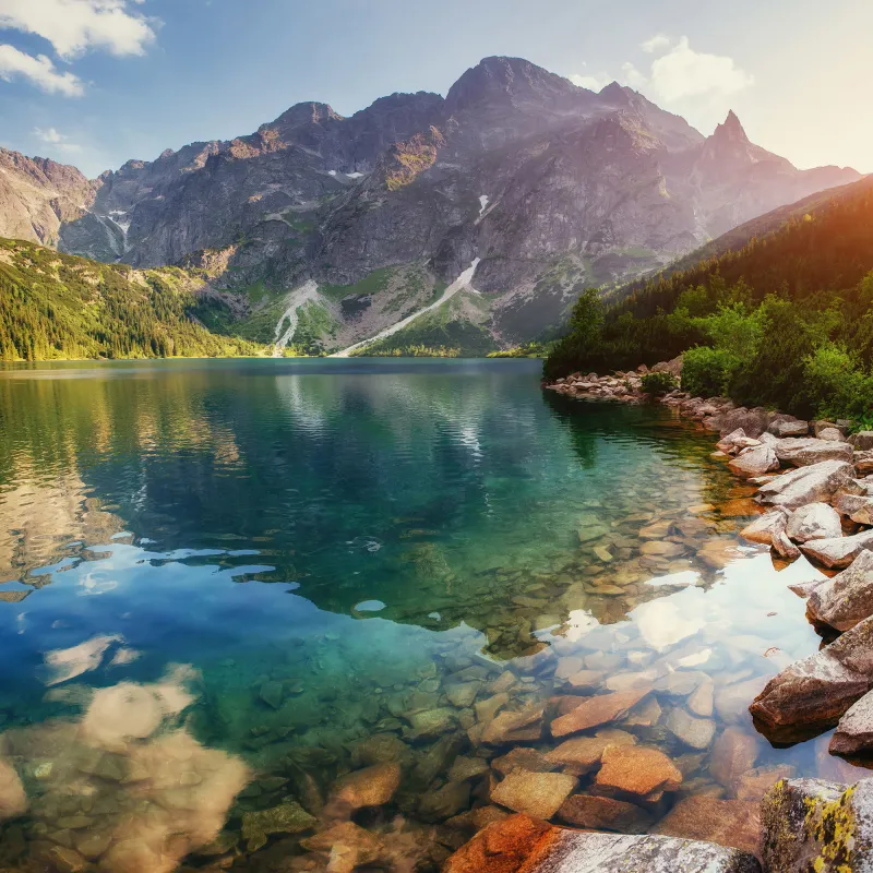 Fototapeta Morskie Oko w Tatrach