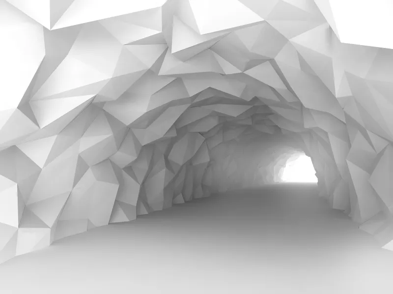 Fototapeta Tunel 3D