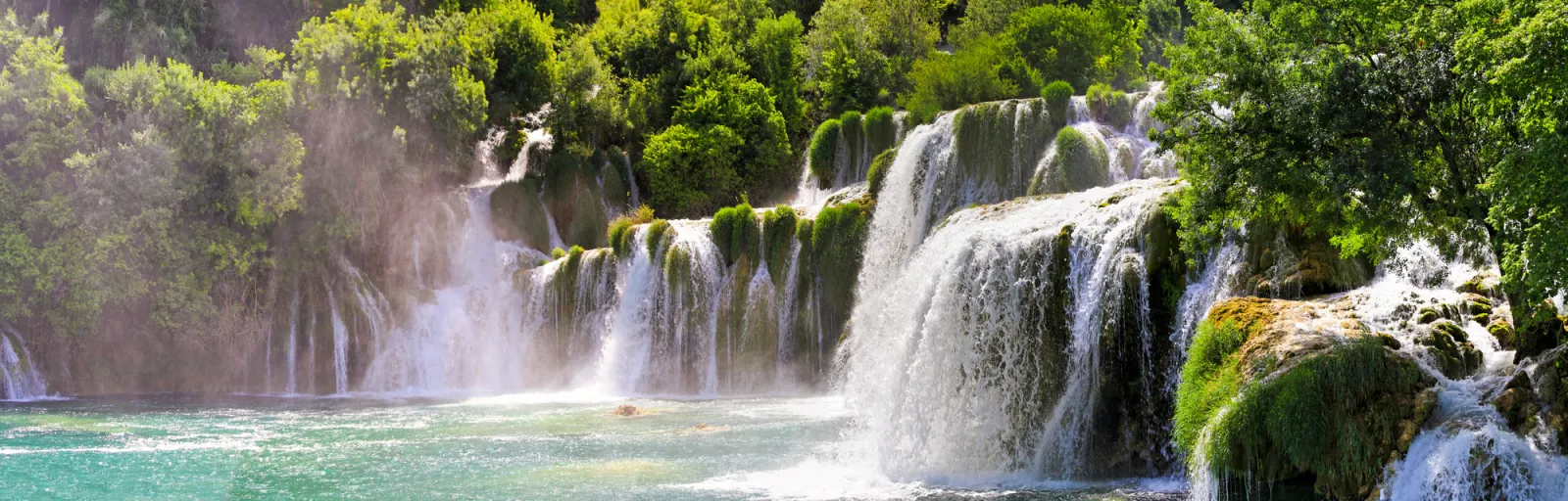 Fototapeta Wodospady Krka — powiększenie wzoru