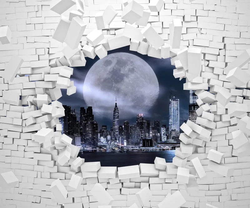 Fototapeta Manhattan 3D