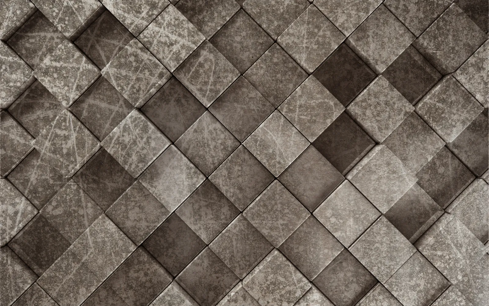 Fototapeta Geometryczne Kwadraty 3D — powiększenie wzoru