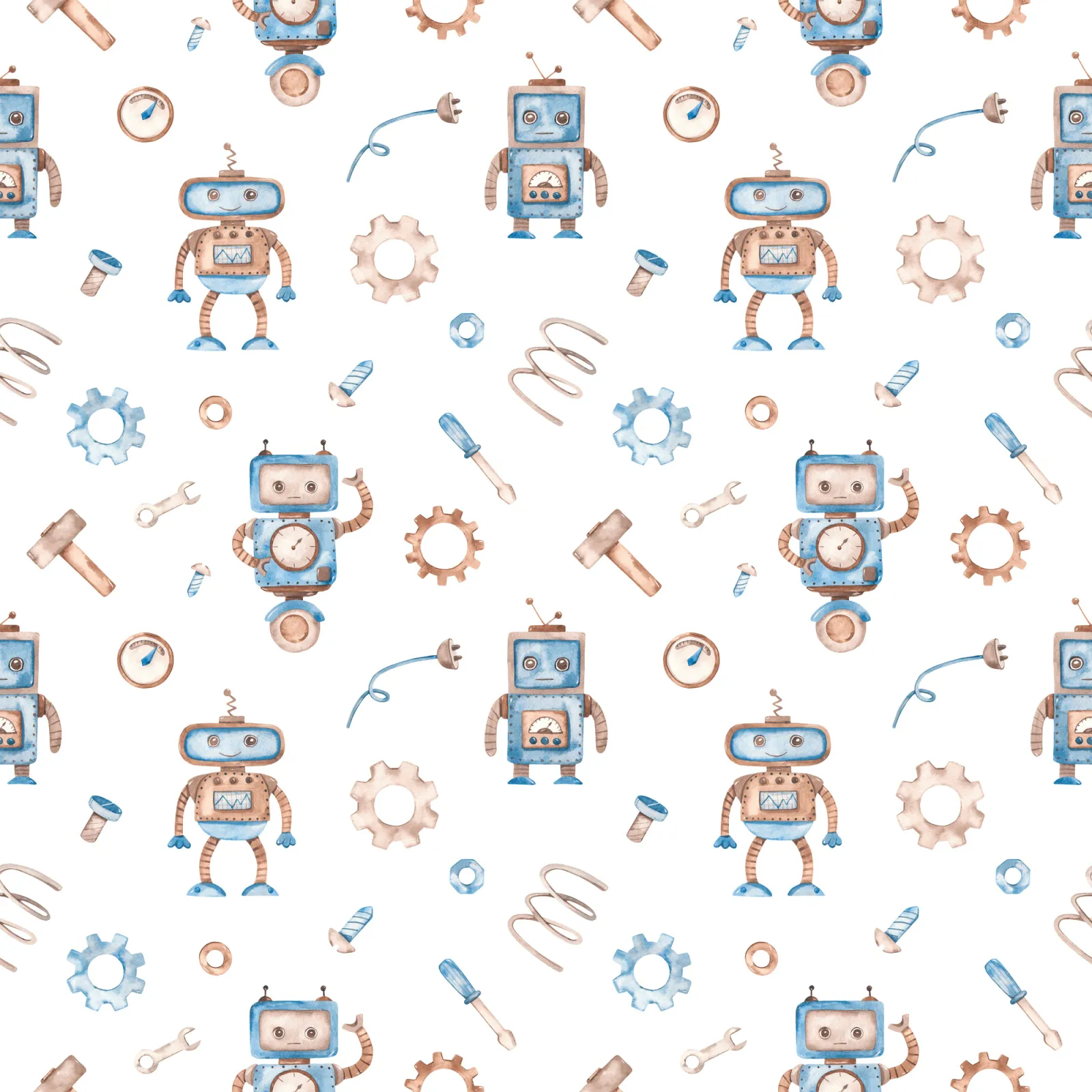 Fototapeta Roboty — powiększenie wzoru