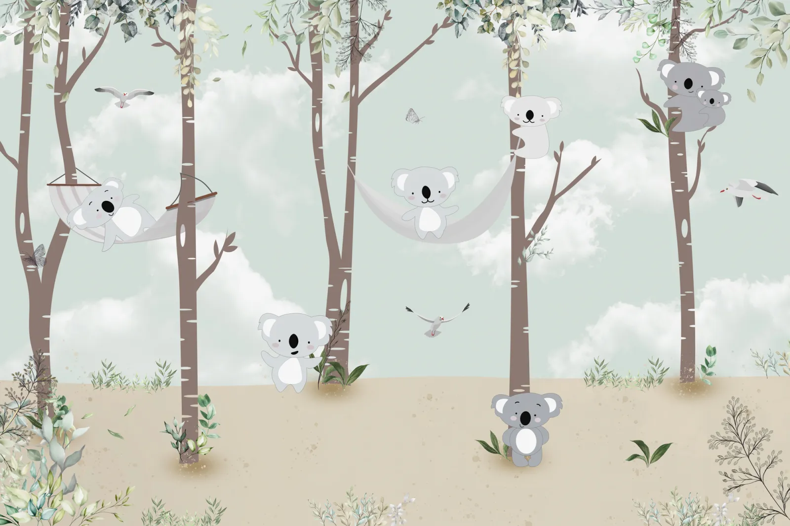 Fototapeta Misie koala — powiększenie wzoru